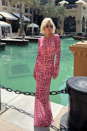 Pink Full haljina za leto